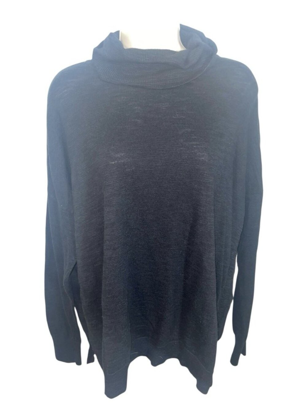 SONOMA Women's XL Lightweight Black Turtleneck Sweater